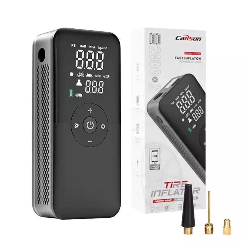 Inflator Pump 12V Portable Car Air Compressor for Motorcycles Bicycle Boat Tyre Inflator Digital Auto Inflatable Air Pump
Inflator Pump 12V Portable Car Air Compressor for Motorcycles Bicycle Boat Tyre Inflator Digital Auto Inflatable Air Pump