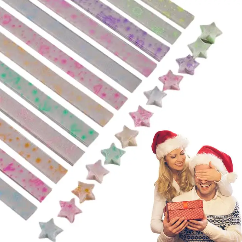 DIY Lucky Star Folding Paper Lucky Star Paper Folding Strips Portable Glow In The Dark Star Paper Strips For Props Holiday
DIY Lucky Star Folding Paper Lucky Star Paper Folding Strips Portable Glow In The Dark Star Paper Strips For Props Holiday