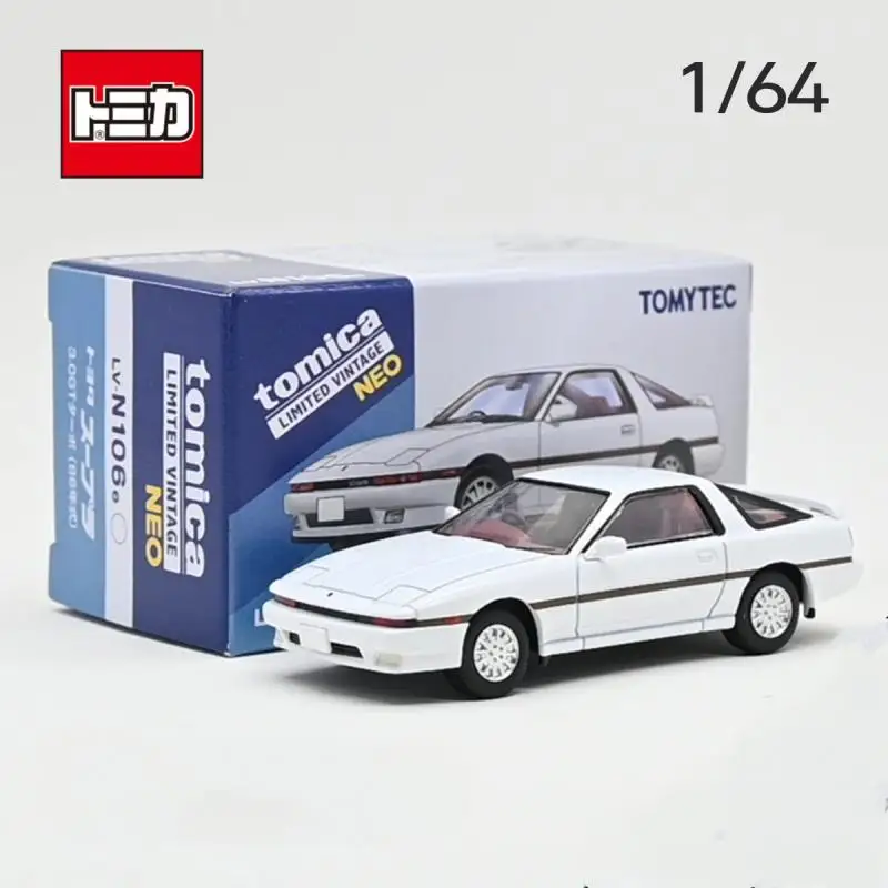 

Коллекция 24,3 года, Tomytec Tomica TLV N106 E/F Supra 2,0/3,0 GT Twin Turbo JDM, лимитированная модель автомобиля, детские игрушки в подарок