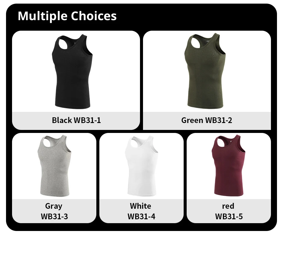 1/3/5 pcs Men's Cotton Sleeveless Thin Vest Young Men's Wide-shouldered Sports Fitness Slim Vest Thin Joker Tight Vest Breathabl 24 Sb8891b3be357475d8a780c9878c55064W