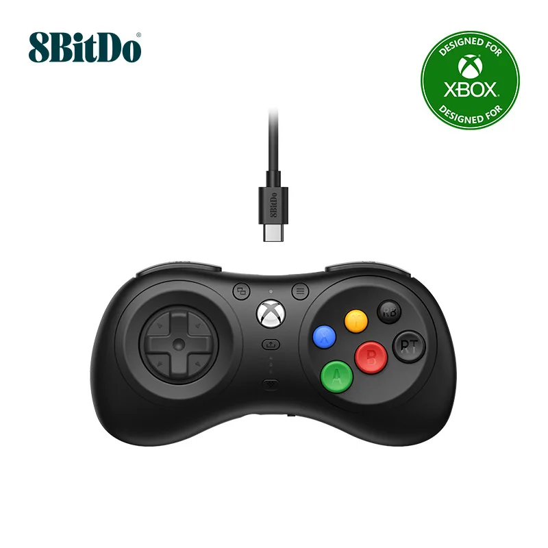 

8BitDo M30 Gamepad Wired Controller for Xbox Series X|S, Xbox One, and Windows with 6-Button Layout - Officially Licensed
