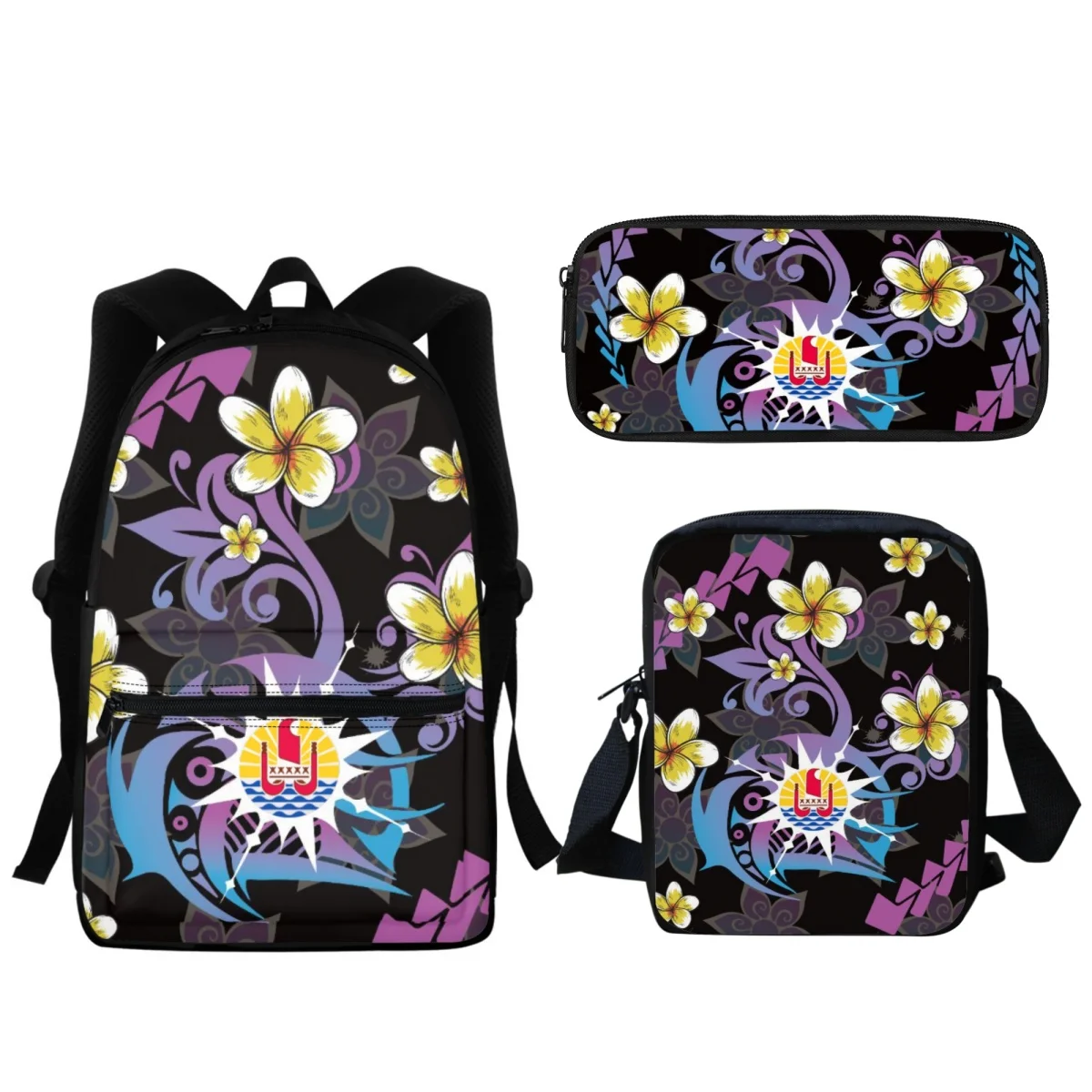 2024 French Polynesia Flag Printing Student Backpack Large Capacity Hibiscus Flower Design Leisure SchoolBag Back to School Gift
2024 French Polynesia Flag Printing Student Backpack Large Capacity Hibiscus Flower Design Leisure SchoolBag Back to School Gift