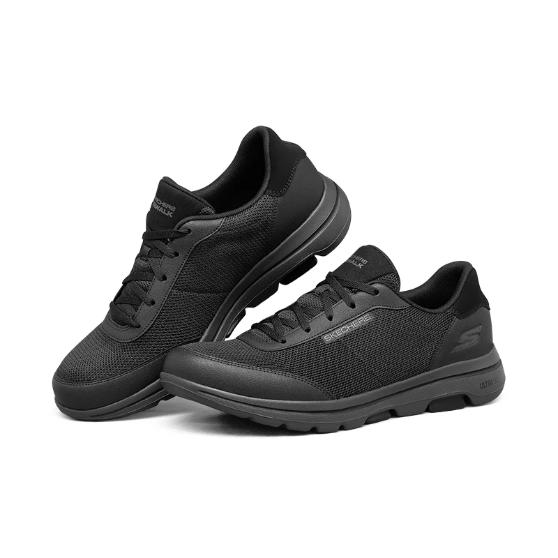 

Skechers Shoes for Men "GO WALK 5" Walking Shoes, The New Generation of Simple and Casual, Anti Mold, Antibacterial Man Sneakers