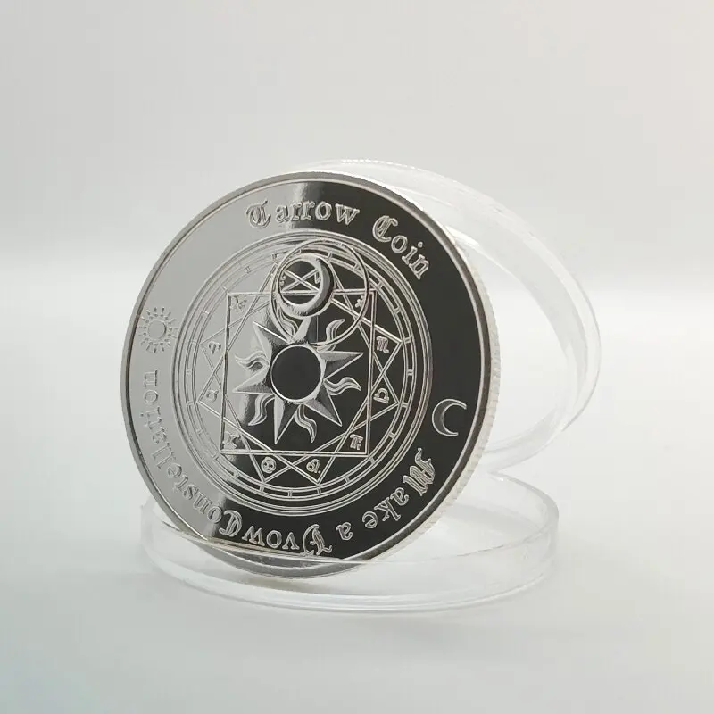 Western Tarot Wishing Coin Lucky Constellation Commemorative Coin in Europe and America
Western Tarot Wishing Coin Lucky Constellation Commemorative Coin in Europe and America