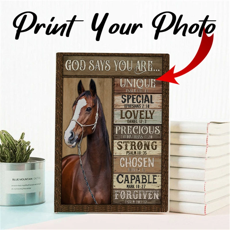 Custom Photo Journal 1 Pc Personalized Notebook Graduation Gifts Horse Memorial Gifts For Children Back To School Office
Custom Photo Journal 1 Pc Personalized Notebook Graduation Gifts Horse Memorial Gifts For Children Back To School Office