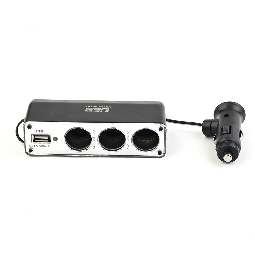 High Quality New Charger Adapter Triple Splitter 12V 12V/5A ABS Accessories Car Cigar Lighter For Digital Camera
High Quality New Charger Adapter Triple Splitter 12V 12V/5A ABS Accessories Car Cigar Lighter For Digital Camera