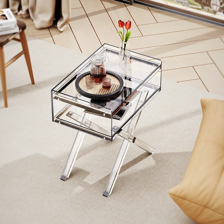 Nordic Modern Nightstands Glass Center Transparent Narrow Storage Nightstands Mobile Bedroom Table De Chevet Bedroom Furnitures
Nordic Modern Nightstands Glass Center Transparent Narrow Storage Nightstands Mobile Bedroom Table De Chevet Bedroom Furnitures