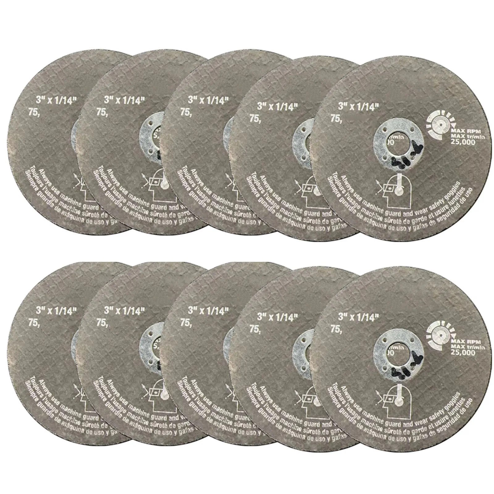 10pcs 75mm Circular Resin Saw Blade Grinding Wheel Fiber Reinforced Resin Cutting Disc For Angle Grinder Power Tools
10pcs 75mm Circular Resin Saw Blade Grinding Wheel Fiber Reinforced Resin Cutting Disc For Angle Grinder Power Tools