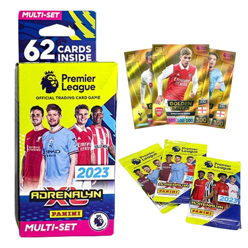 

Genuine 2023 Panini Premier League Card Box Official Adrenalyn XL Football Star Limited Collection Cards Fans Trading Cards