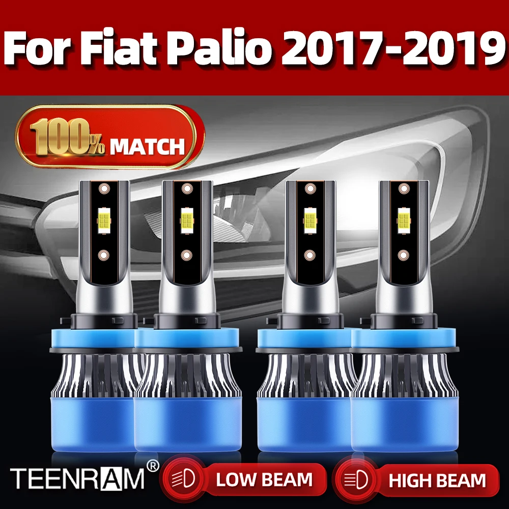 LED Headlights Bulbs 240W 40000LM Canbus Car Headlamps 12V 6000K Cold White Turbo Auto Lamps For Fiat Palio 2017 2018 2019
LED Headlights Bulbs 240W 40000LM Canbus Car Headlamps 12V 6000K Cold White Turbo Auto Lamps For Fiat Palio 2017 2018 2019