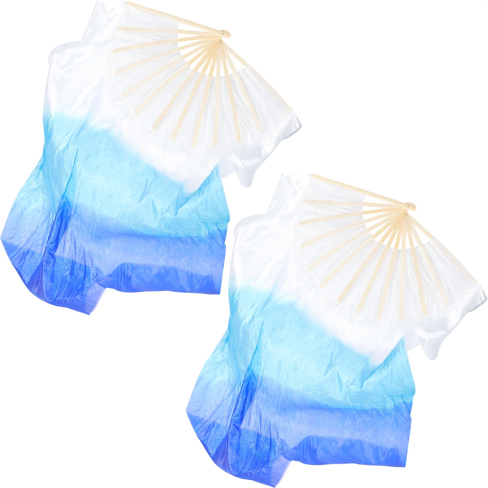 2 Pcs Fan Long Cloth Fans Folding Double Sided Stage Show for Square Dancing Miss Foldable Decorative
2 Pcs Fan Long Cloth Fans Folding Double Sided Stage Show for Square Dancing Miss Foldable Decorative