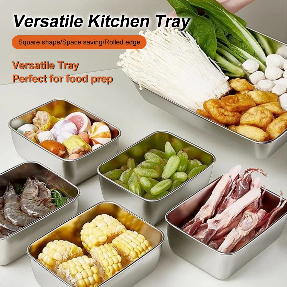 Rectangular Hotel Pans with Lid Stainless Steel Commercial Steam Table Pan Dishwasher Safe Deep Storage Pan for Home Restaurant
Rectangular Hotel Pans with Lid Stainless Steel Commercial Steam Table Pan Dishwasher Safe Deep Storage Pan for Home Restaurant