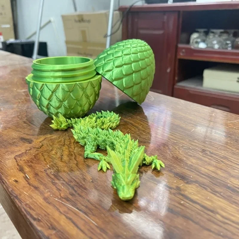3D Printing Dragon Egg with Crystal Dragon Full-body Joints Movable Crystal Modern Ornament Free Swinging Creative Ornaments
3D Printing Dragon Egg with Crystal Dragon Full-body Joints Movable Crystal Modern Ornament Free Swinging Creative Ornaments