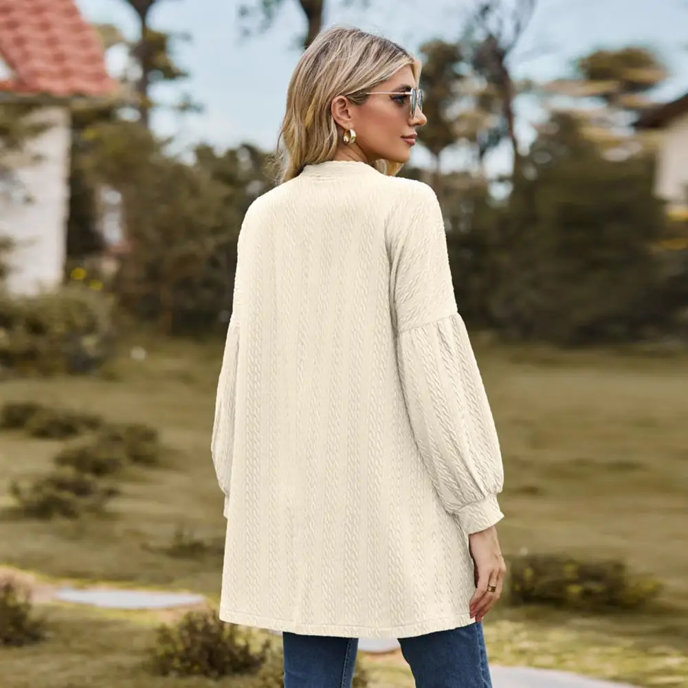 Open Front Cardigan Jacket Lady Fall Coat Stylish Women's Knitted Cardigan Jackets Soft Casual for Spring Fall
Open Front Cardigan Jacket Lady Fall Coat Stylish Women's Knitted Cardigan Jackets Soft Casual for Spring Fall