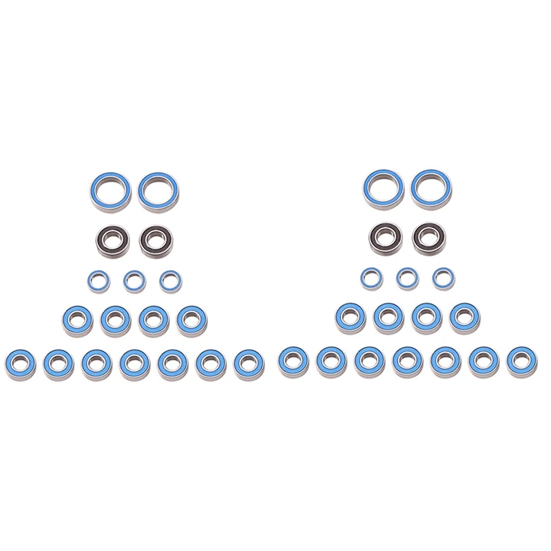 36PCS Rubber Sealed Ball Bearing Kit For Tamiya CC-01 CC01 1/10 RC Car Upgrades Parts Accessories
36PCS Rubber Sealed Ball Bearing Kit For Tamiya CC-01 CC01 1/10 RC Car Upgrades Parts Accessories