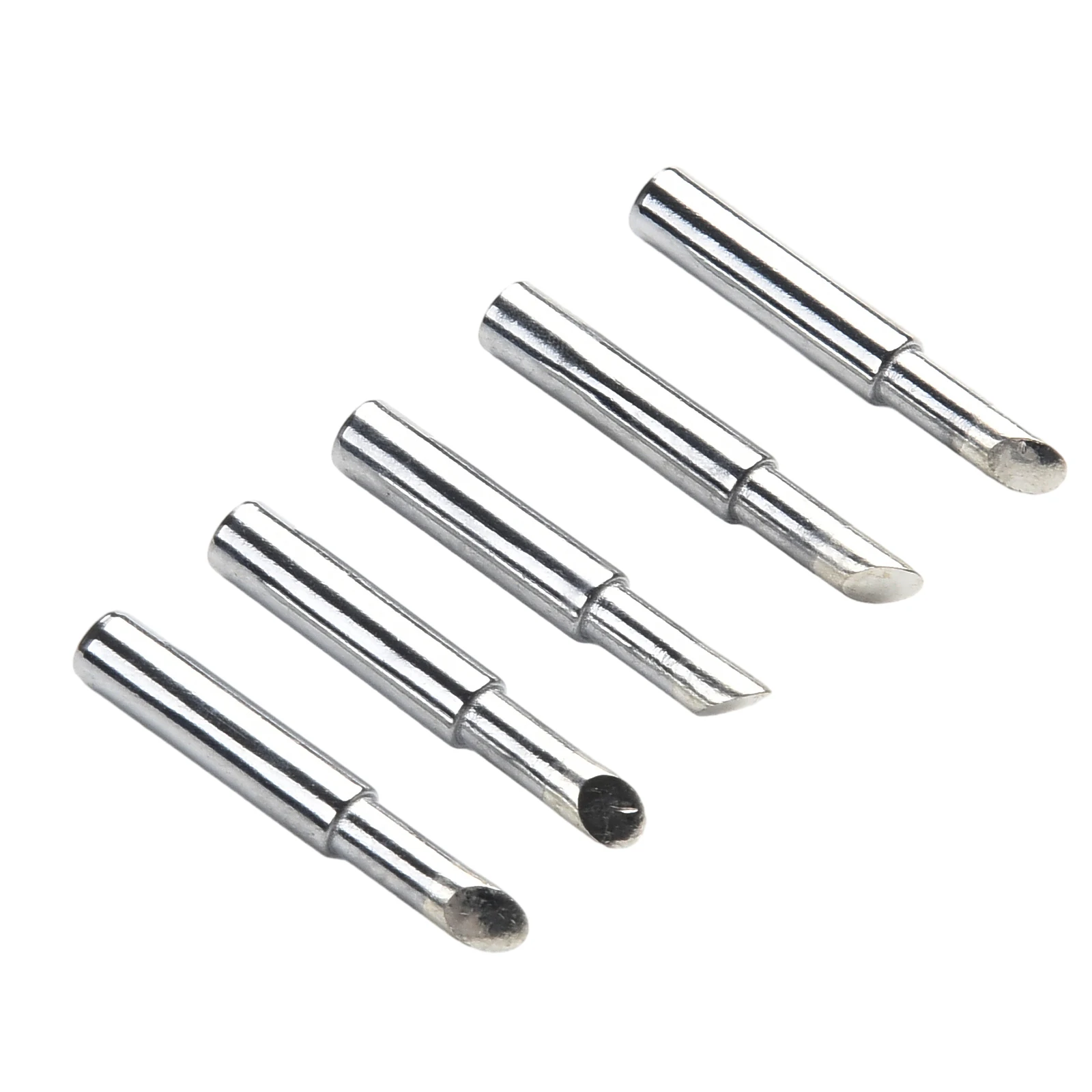 5pcs Soldering Iron Tips 900M-T-5C Soldering Iron Pure Copper Welding For 936 Lead-free Welding Head Set Welding Power Tools
5pcs Soldering Iron Tips 900M-T-5C Soldering Iron Pure Copper Welding For 936 Lead-free Welding Head Set Welding Power Tools