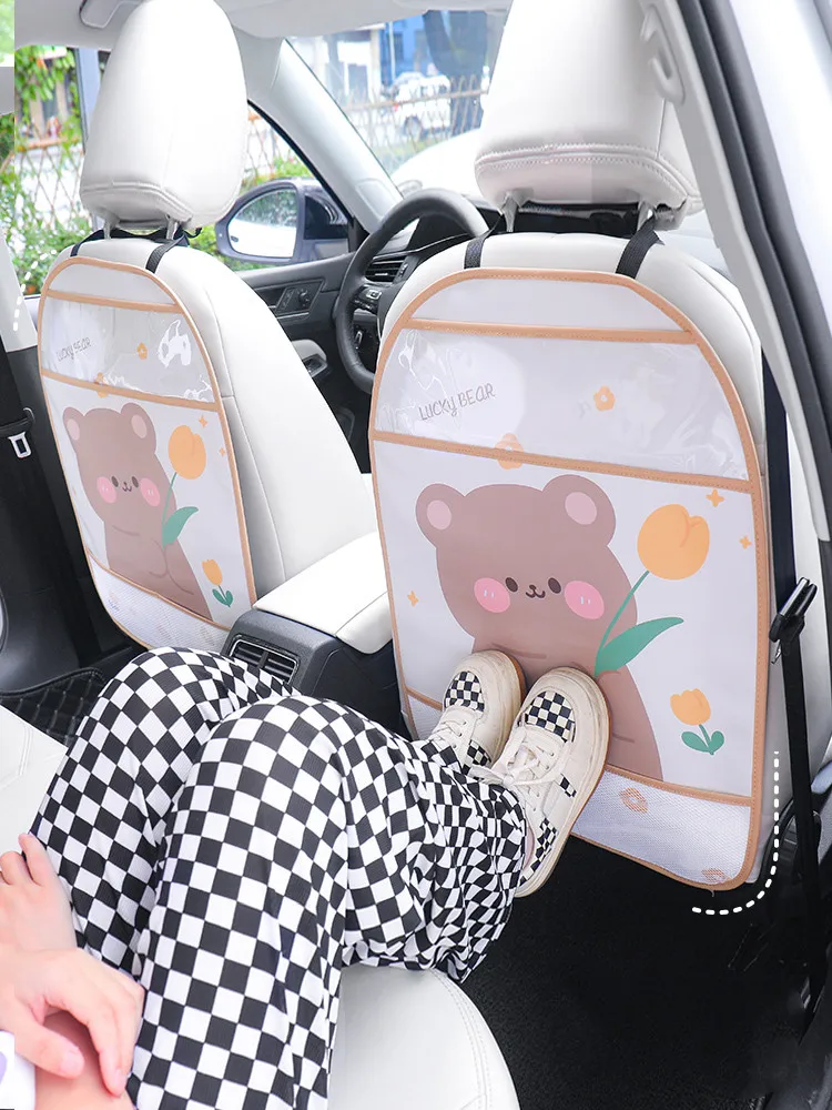 Новинка 2022, летняя универсальная Нескользящая износостойкая многофункциональная накладка на спинку автомобильного сиденья с мультяшным медведем, Накладка для спинки стула с защитой от ударов 
Новинка 2022, летняя универсальная Нескользящая износостойкая многофункциональная накладка на спинку автомобильного сиденья с мультяшным медведем, Накладка для спинки стула с защитой от ударов