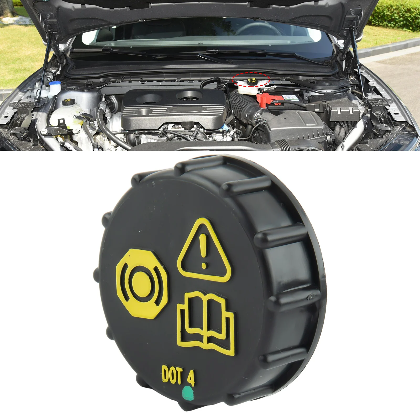 Reservoir Cap Brake Fluid For MK2 2010–Present (C344) For Mondeo MK2 1996-2000 For Transit MK7 2006-2014 (CBK ABS
Reservoir Cap Brake Fluid For MK2 2010–Present (C344) For Mondeo MK2 1996-2000 For Transit MK7 2006-2014 (CBK ABS