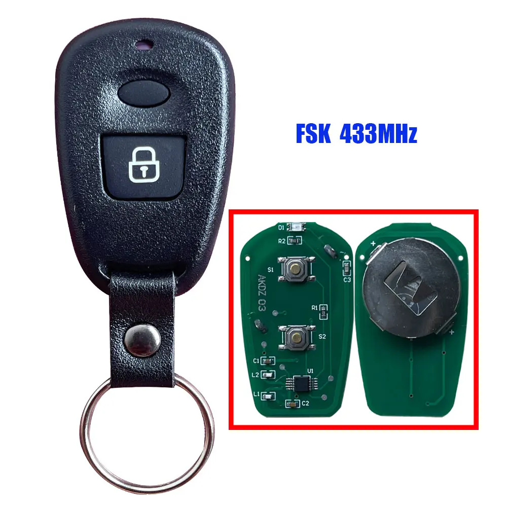 2 Button Full Complete Remote Smart Car Key Fob 433MHz for Hyundai Old Elantra Santa Fe 2001 2002 2003
2 Button Full Complete Remote Smart Car Key Fob 433MHz for Hyundai Old Elantra Santa Fe 2001 2002 2003