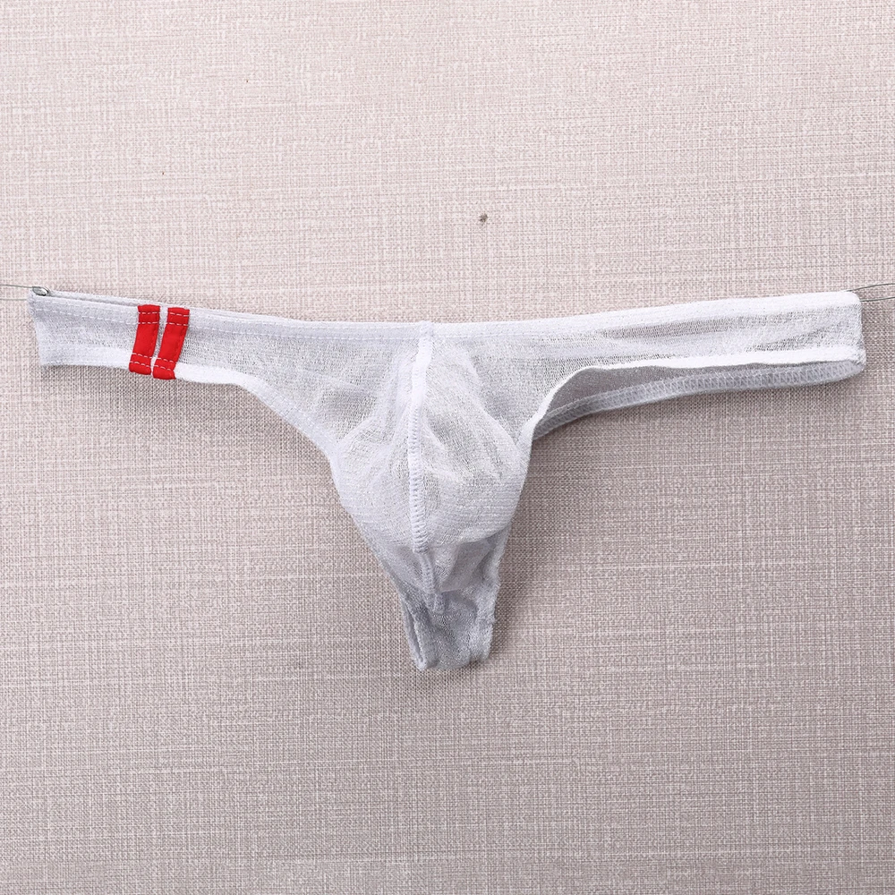 Men Thong Jockstrap Sexy Sheer Underwear Lingerie Low Rise Mesh Briefs Mesh U-Bulge Underpants Summer Cool Pantie
Men Thong Jockstrap Sexy Sheer Underwear Lingerie Low Rise Mesh Briefs Mesh U-Bulge Underpants Summer Cool Pantie