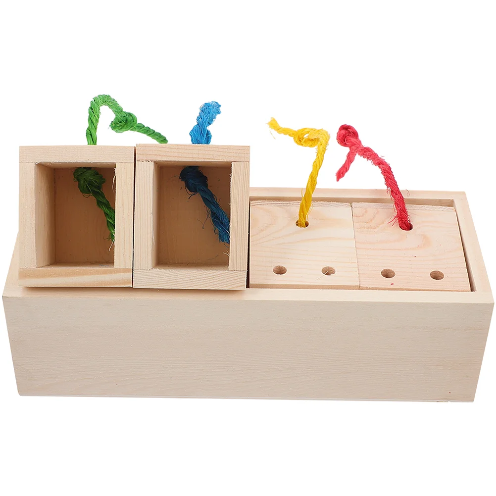 English title: Box Hamster Foraging Toy Desktop Toys Bird Puzzles Block Toys Hamster Snuffle Game Bird Foot Toys Parrot
English title: Box Hamster Foraging Toy Desktop Toys Bird Puzzles Block Toys Hamster Snuffle Game Bird Foot Toys Parrot