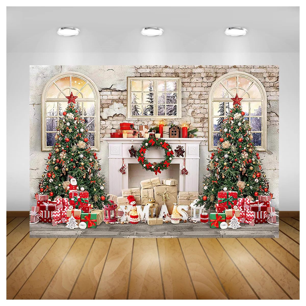SHENGYONGBAO Christmas Village Wooden Gate Digital Photography Backdrop Prop Snow Party Celebration Studio Background DJ-10
SHENGYONGBAO Christmas Village Wooden Gate Digital Photography Backdrop Prop Snow Party Celebration Studio Background DJ-10