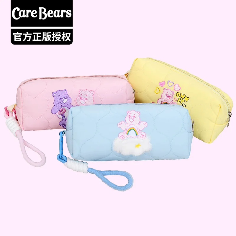 New Anime Care Bears Plush Printed Stationery Bag Cartoon Wrist Bag Colorful Cute Cloud Letter Makeup Bag Paired with Girl Gift
New Anime Care Bears Plush Printed Stationery Bag Cartoon Wrist Bag Colorful Cute Cloud Letter Makeup Bag Paired with Girl Gift