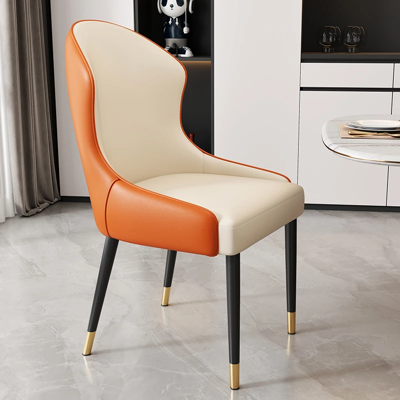 Nordic Metal Dining Chairs Designer Beige Creative Grey Lazy Living Room Chairs Soft Comfort Silla Comedor Household Essentials
Nordic Metal Dining Chairs Designer Beige Creative Grey Lazy Living Room Chairs Soft Comfort Silla Comedor Household Essentials