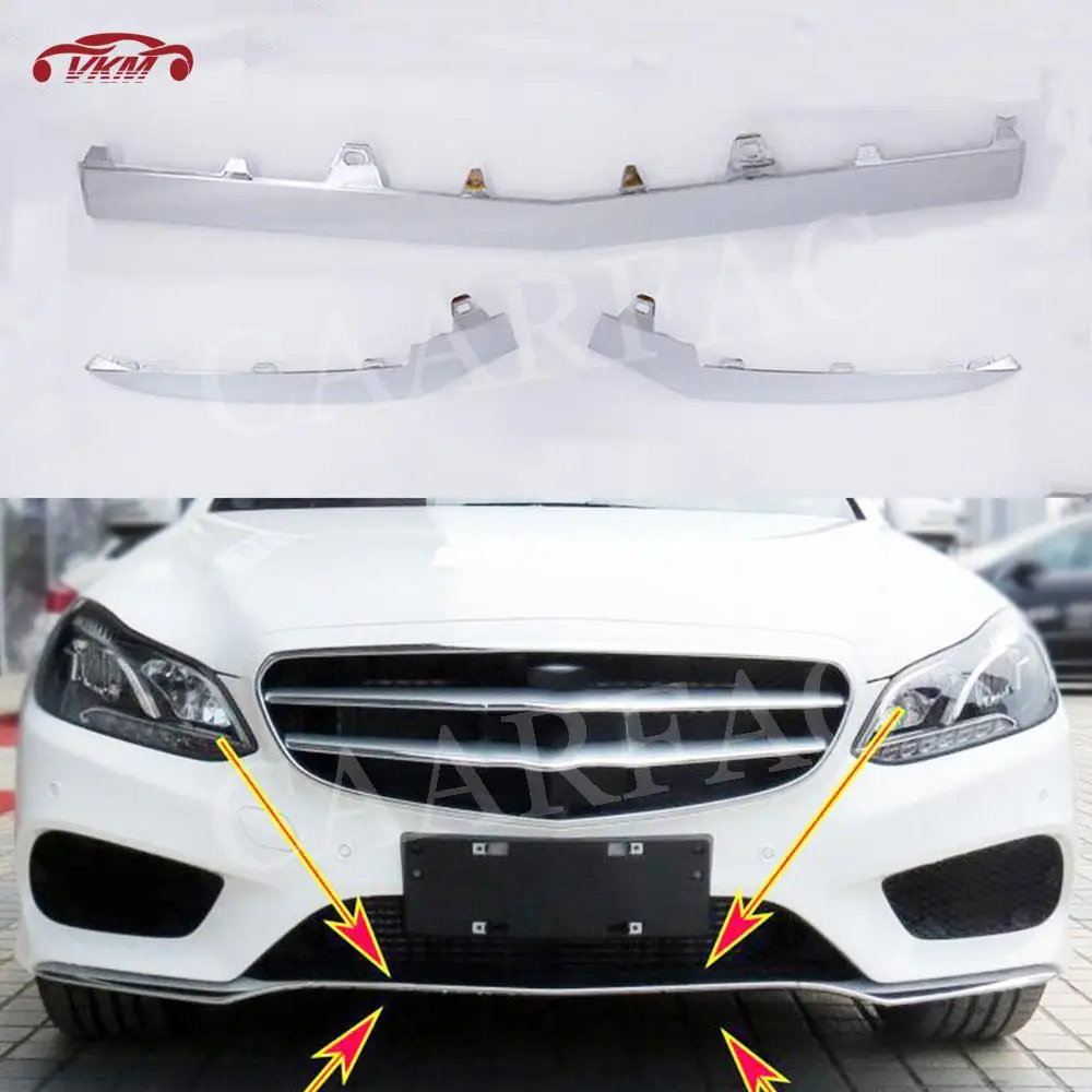 ABS Carbon Look Front Bumper Chrome Grille Cover Trim Molding For Mercedes Benz E-Class W212 E200 E220 E250 E300 E350 2014-2016
ABS Carbon Look Front Bumper Chrome Grille Cover Trim Molding For Mercedes Benz E-Class W212 E200 E220 E250 E300 E350 2014-2016