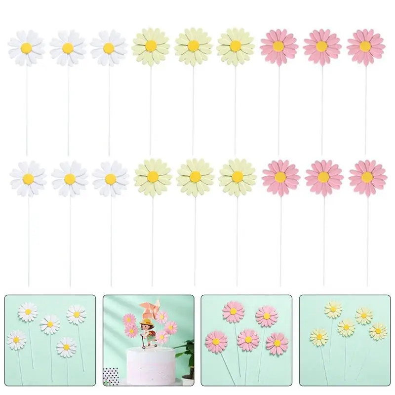 Cake Daisy Flower Cupcake Picks Topper Party Toppers Decor Decoration Floral Decorations Spring Food Wedding Birthday Theme
Cake Daisy Flower Cupcake Picks Topper Party Toppers Decor Decoration Floral Decorations Spring Food Wedding Birthday Theme