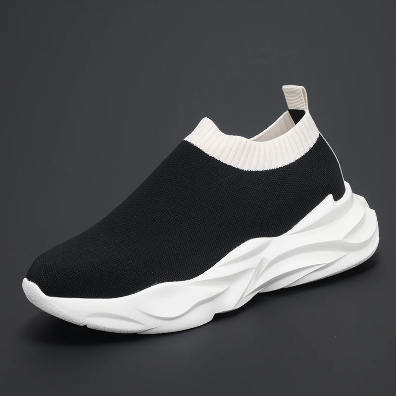 Fashion mesh men's flying woven mesh cloth breathable casual new thick bottoming increase lazy trend board shoes
Fashion mesh men's flying woven mesh cloth breathable casual new thick bottoming increase lazy trend board shoes