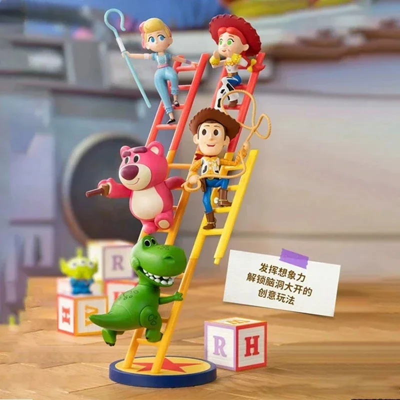 Disney Toy Story Blind Box Buzz Lightyear Anime Figure Model Toy Ladder Frame Series Mystery Box Action Figures Adviento Gift
Disney Toy Story Blind Box Buzz Lightyear Anime Figure Model Toy Ladder Frame Series Mystery Box Action Figures Adviento Gift