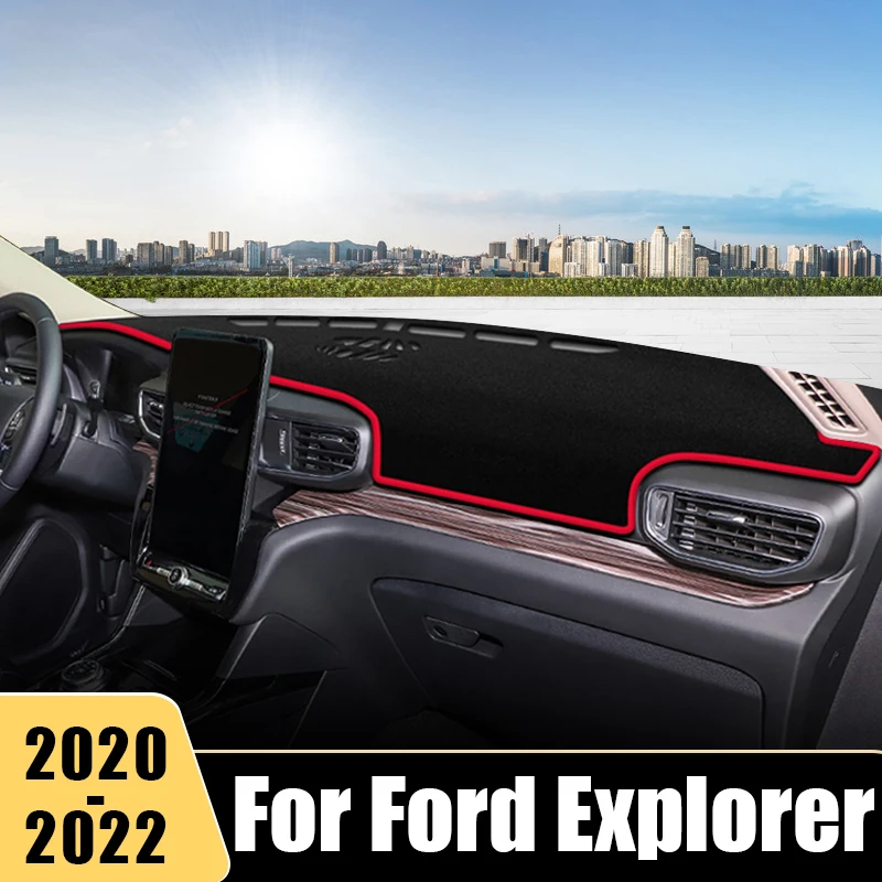 For Ford Explorer MK6 2020 2021 2022 Car Dashboard Sun Shade Cover Avoid Light Mats Instrument Panel Carpets DashMat Accessories
For Ford Explorer MK6 2020 2021 2022 Car Dashboard Sun Shade Cover Avoid Light Mats Instrument Panel Carpets DashMat Accessories