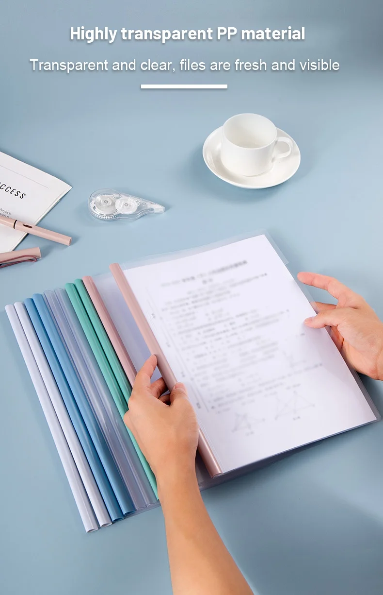 5pc/set A4 Transparent Folder Thickened Plastic Folder File Waterproof Test Paper Storage Bag Office Document Classification Bag 5pc/set A4 Transparent Folder Thickened Plastic Folder File Waterproof Test Paper Storage Bag Office Document Classification Bag