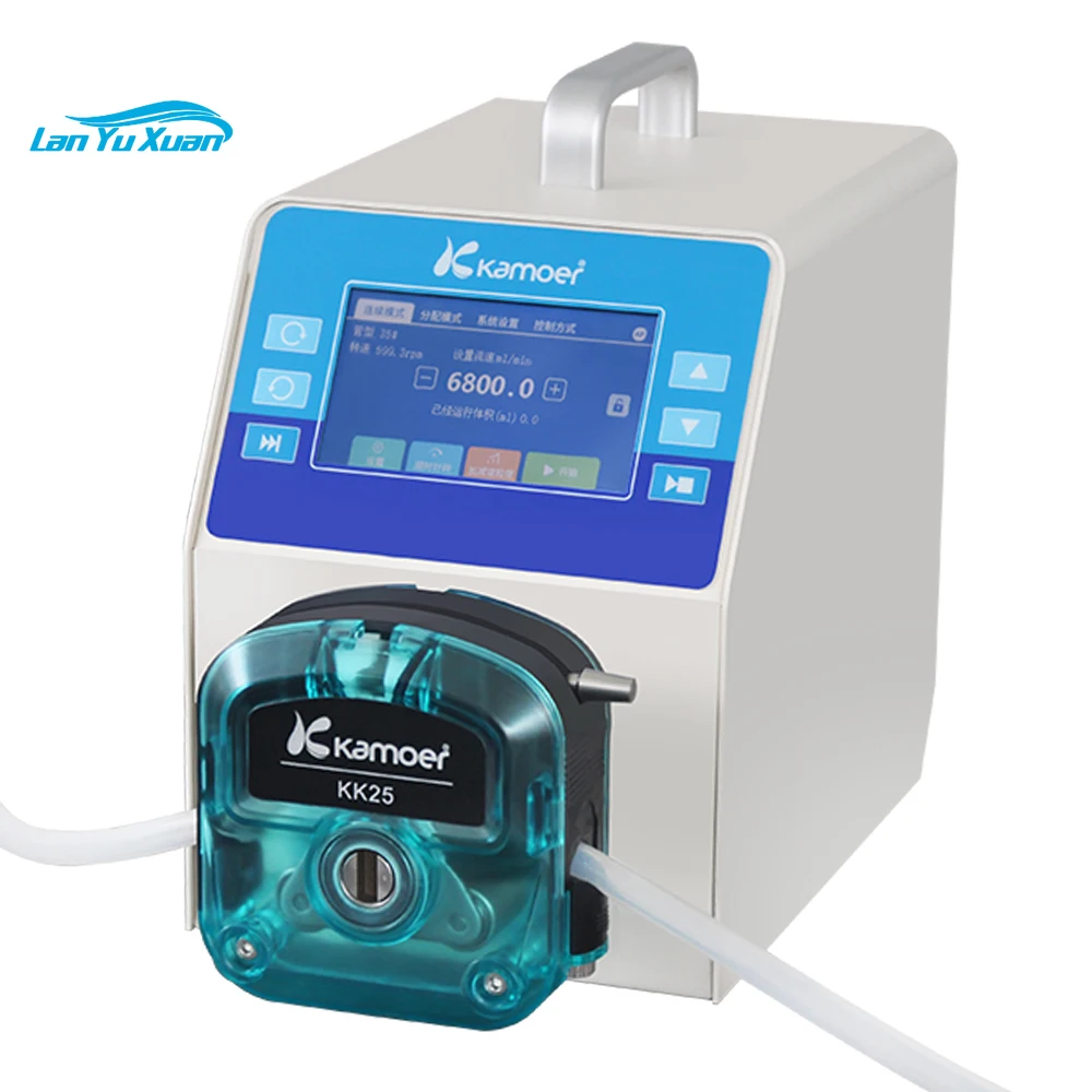 Kamoer AIP 6L/Min Large Flow Multiple Remote Control Mode Intelligent 230v 220 volt Water wine bottle filling peristaltic pump
Kamoer AIP 6L/Min Large Flow Multiple Remote Control Mode Intelligent 230v 220 volt Water wine bottle filling peristaltic pump