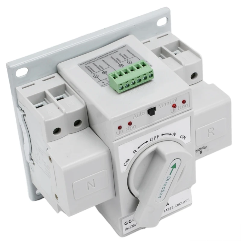2P 63A MCB Type ATS Dual Power Automatic Transfer Switch Transfer Switch Power Transfer Switch Circuit Breakers 220V
2P 63A MCB Type ATS Dual Power Automatic Transfer Switch Transfer Switch Power Transfer Switch Circuit Breakers 220V