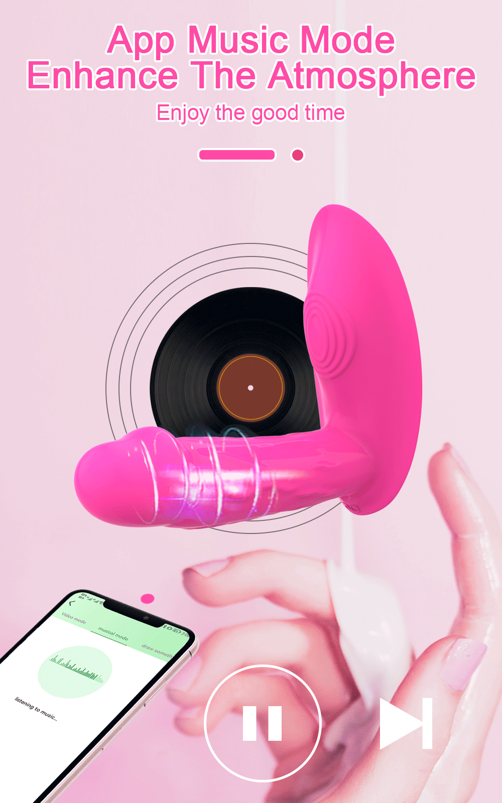 Bluetooth APP Vibrator for Women Dildo Wireless Control Vibrating Egg Clitoris Stimulator Female Sex Toys for Adults Couple 18 Bluetooth APP Vibrator for Women Dildo Wireless Control Vibrating Egg Clitoris Stimulator Female Sex Toys for Adults Couple 18