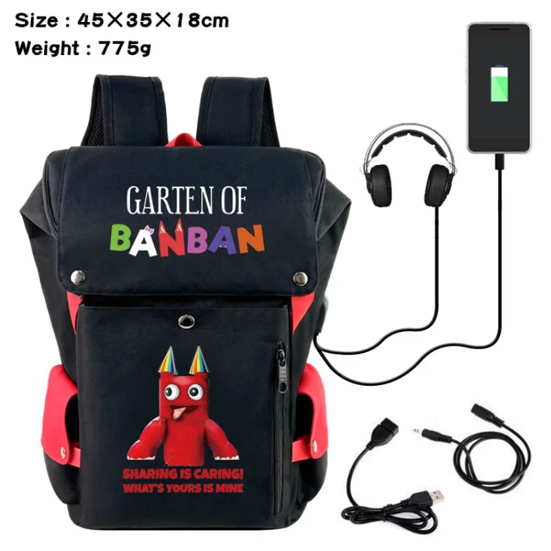 Banban Garden Film and Television Surrounding Students Backpack USB Charging Printing Leisure Computer Bag Travel Bag Bucket Bag
Banban Garden Film and Television Surrounding Students Backpack USB Charging Printing Leisure Computer Bag Travel Bag Bucket Bag