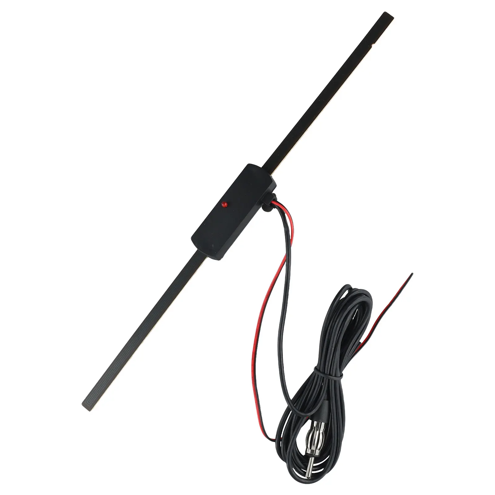 

Universal Practical FM Signal Amplifier Anti-interference Car Antenna Radio Universal FM Booster Amp Automobile Parts