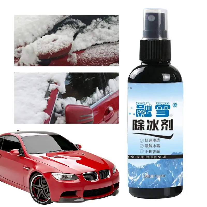 Windshield Spray De-Icer 100ml Powerful Fast Melting Snow Cleaner Windshield Cleaning For Rearview Lock Holes Headlights Glass
Windshield Spray De-Icer 100ml Powerful Fast Melting Snow Cleaner Windshield Cleaning For Rearview Lock Holes Headlights Glass