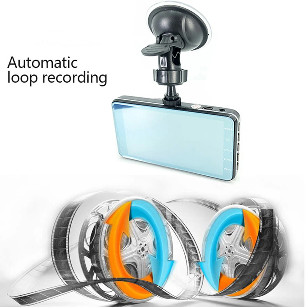 Touch Screen Dual Dash Cam 1080P Car DVR Recorder Front Rear Camera G-Sensor With Rearview Mirror Wdr
Touch Screen Dual Dash Cam 1080P Car DVR Recorder Front Rear Camera G-Sensor With Rearview Mirror Wdr