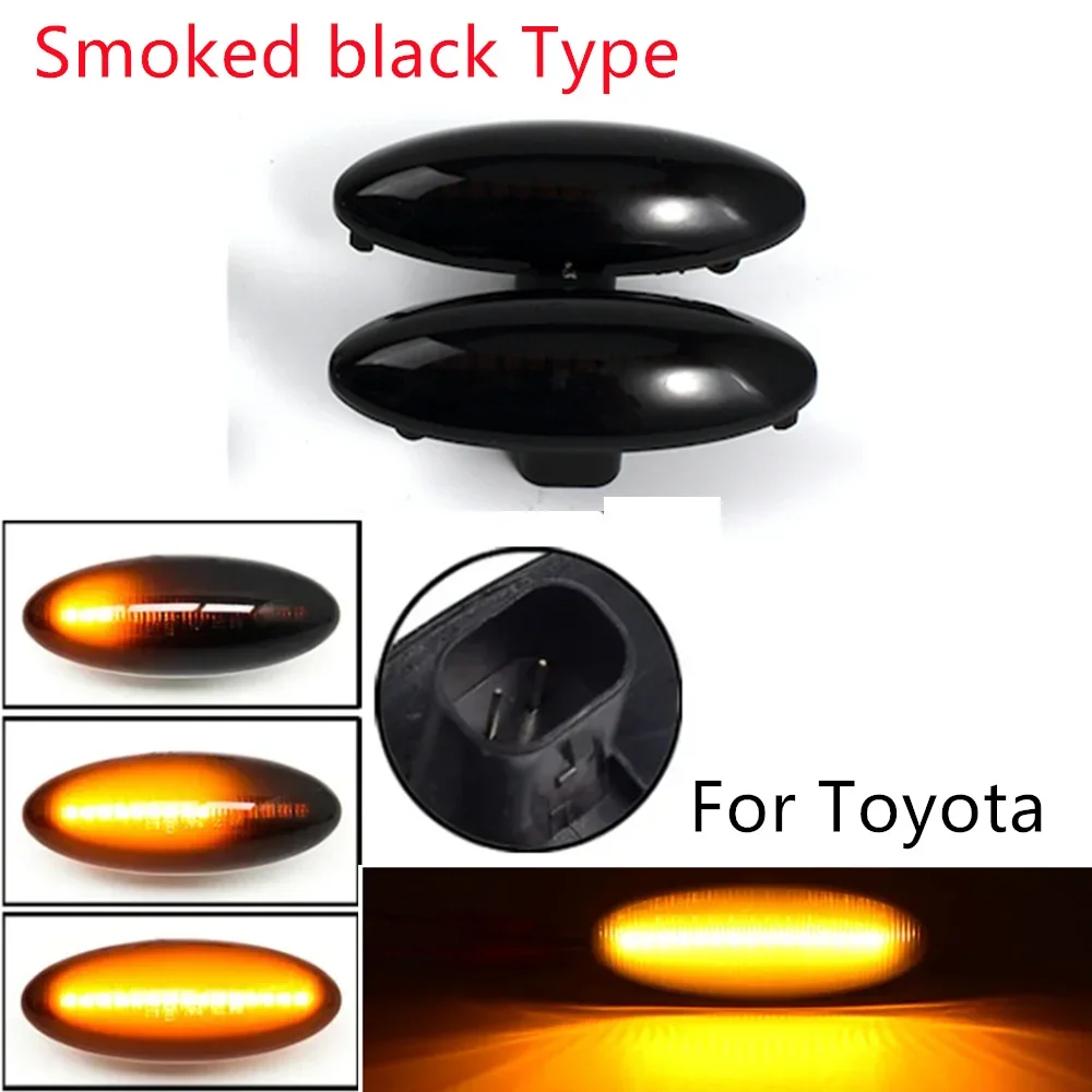 2pcs Dynamic LED Side Marker Light Turn Signal Indicator Repeater Light Fit For Toyota RAV4 Mk3 ACA3/ALA3 2006-2009
2pcs Dynamic LED Side Marker Light Turn Signal Indicator Repeater Light Fit For Toyota RAV4 Mk3 ACA3/ALA3 2006-2009