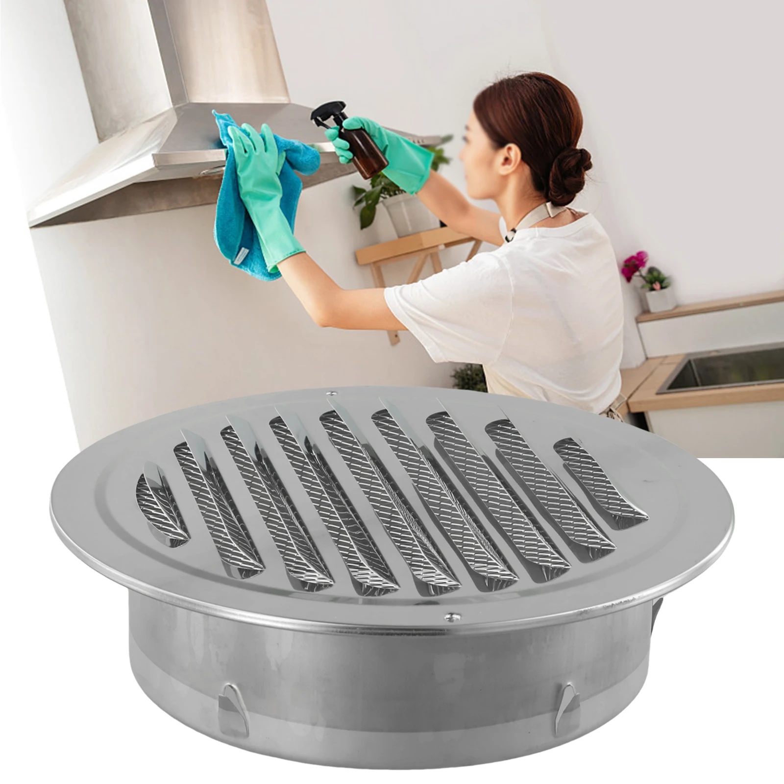 Stainless Steel Flat Head Hood Ventilation Range Hood Exterior Wall Windshield Grille Duct Ventilation Tool
Stainless Steel Flat Head Hood Ventilation Range Hood Exterior Wall Windshield Grille Duct Ventilation Tool