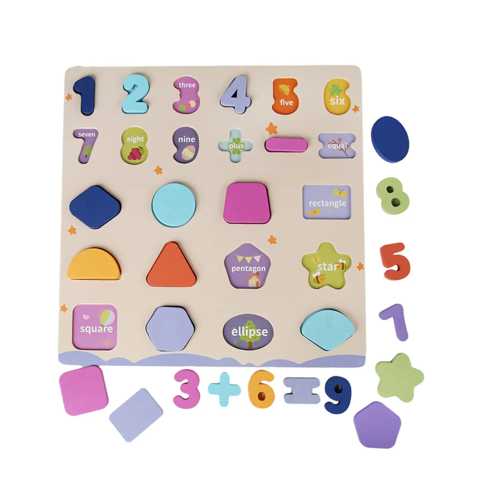 Montessori Blocks Puzzle 1-9 Number Puzzle Preschool Learning Puzzle for Toddlers
Montessori Blocks Puzzle 1-9 Number Puzzle Preschool Learning Puzzle for Toddlers