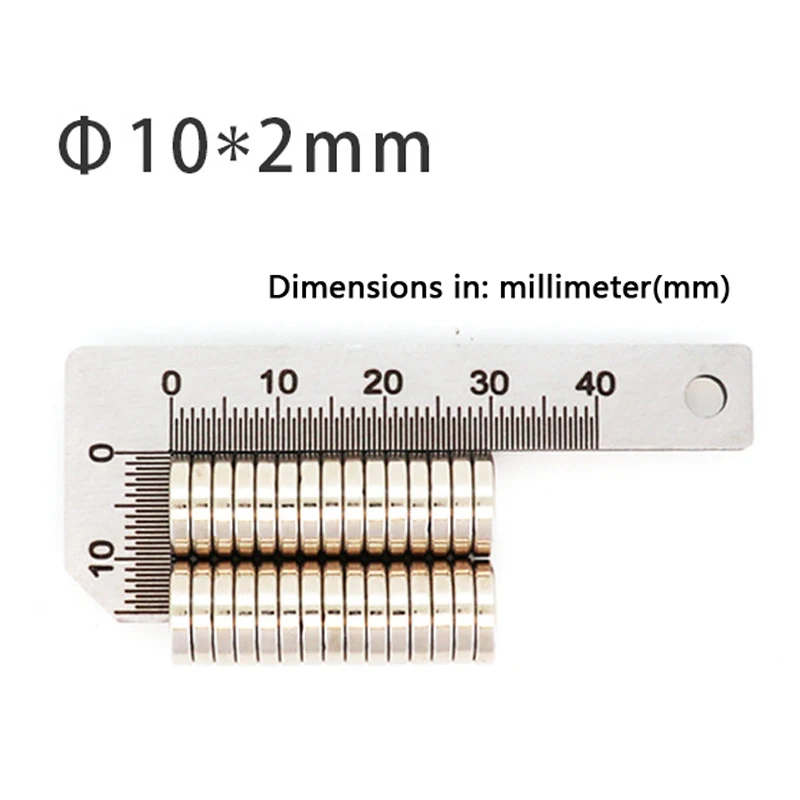 Super Strong Magnet 10x1 10x2 10x3 mm Round Magnetic NdFeB Neodymium magnet Powerful Disc imanes 10*1 10*2 10x3 mm DIY
Super Strong Magnet 10x1 10x2 10x3 mm Round Magnetic NdFeB Neodymium magnet Powerful Disc imanes 10*1 10*2 10x3 mm DIY