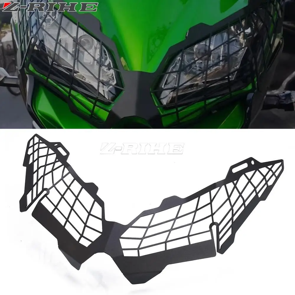 Накладка на переднюю фару для Kawasaki Versys 1000 KLE1000 Ninja 300 R 2015-2018 VERSYS 650 2021 2020 2019 Versys650 
Накладка на переднюю фару для Kawasaki Versys 1000 KLE1000 Ninja 300 R 2015-2018 VERSYS 650 2021 2020 2019 Versys650