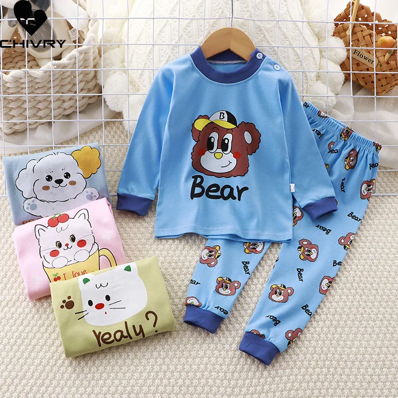 Autumn New Kids Boys Girls Pajamas Baby Cute Cartoon Long Sleeve T-Shirt with Pants Pyjamas Toddler Sleepwear Clothing Sets
Autumn New Kids Boys Girls Pajamas Baby Cute Cartoon Long Sleeve T-Shirt with Pants Pyjamas Toddler Sleepwear Clothing Sets