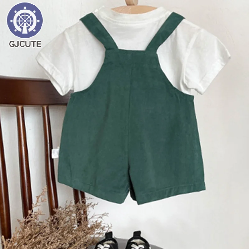 Korean Baby Fashion Overalls Summer Thin Stretch Overalls Shorts For Boys And Girls Comfortable Casual Loose Shorts
Korean Baby Fashion Overalls Summer Thin Stretch Overalls Shorts For Boys And Girls Comfortable Casual Loose Shorts