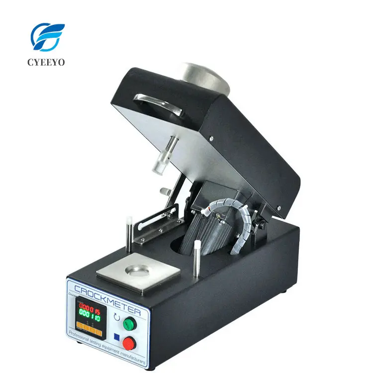 rotary rotation type Crocking Crock Aatcc Electronical Textile Crockmeter Testing Machine Meter 
rotary rotation type Crocking Crock Aatcc Electronical Textile Crockmeter Testing Machine Meter