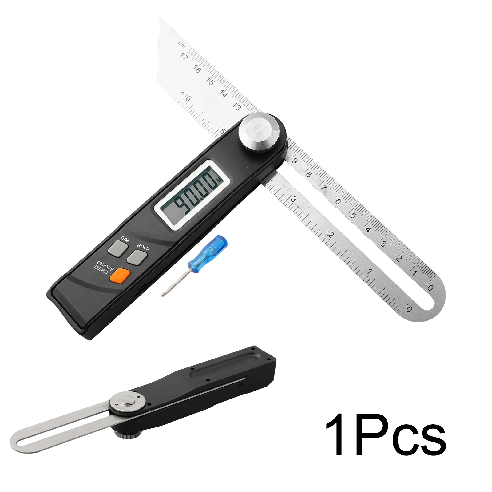 Digital Angle Ruler Stainless Steel T Bevel Folding Tool 1 Pc 140 * 27 * 21mm 360 Degree Digital Protractor Electronic Level
Digital Angle Ruler Stainless Steel T Bevel Folding Tool 1 Pc 140 * 27 * 21mm 360 Degree Digital Protractor Electronic Level